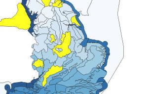 Screenshot of QGIS software