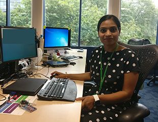 Jyothi Mallampati, Software Developer at Reading