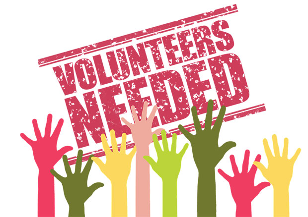 Volunteers needed logo