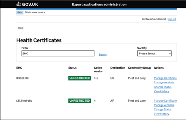 EHC Online Digital Form-builder